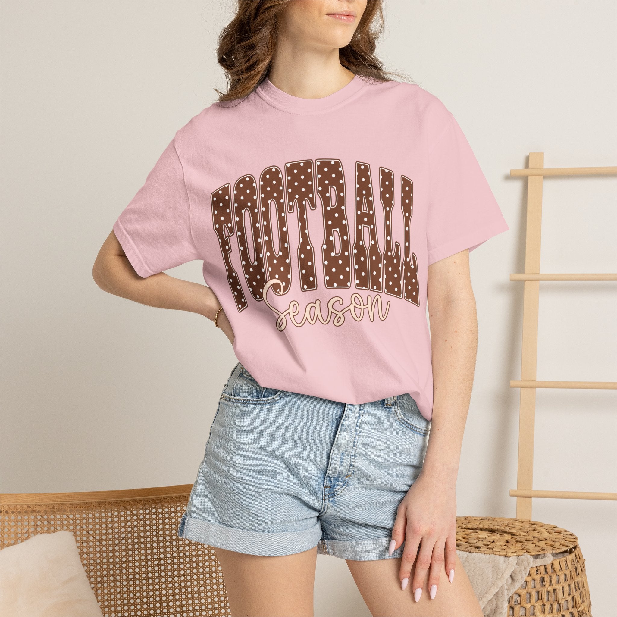 Football Season Polka Dot T-Shirt