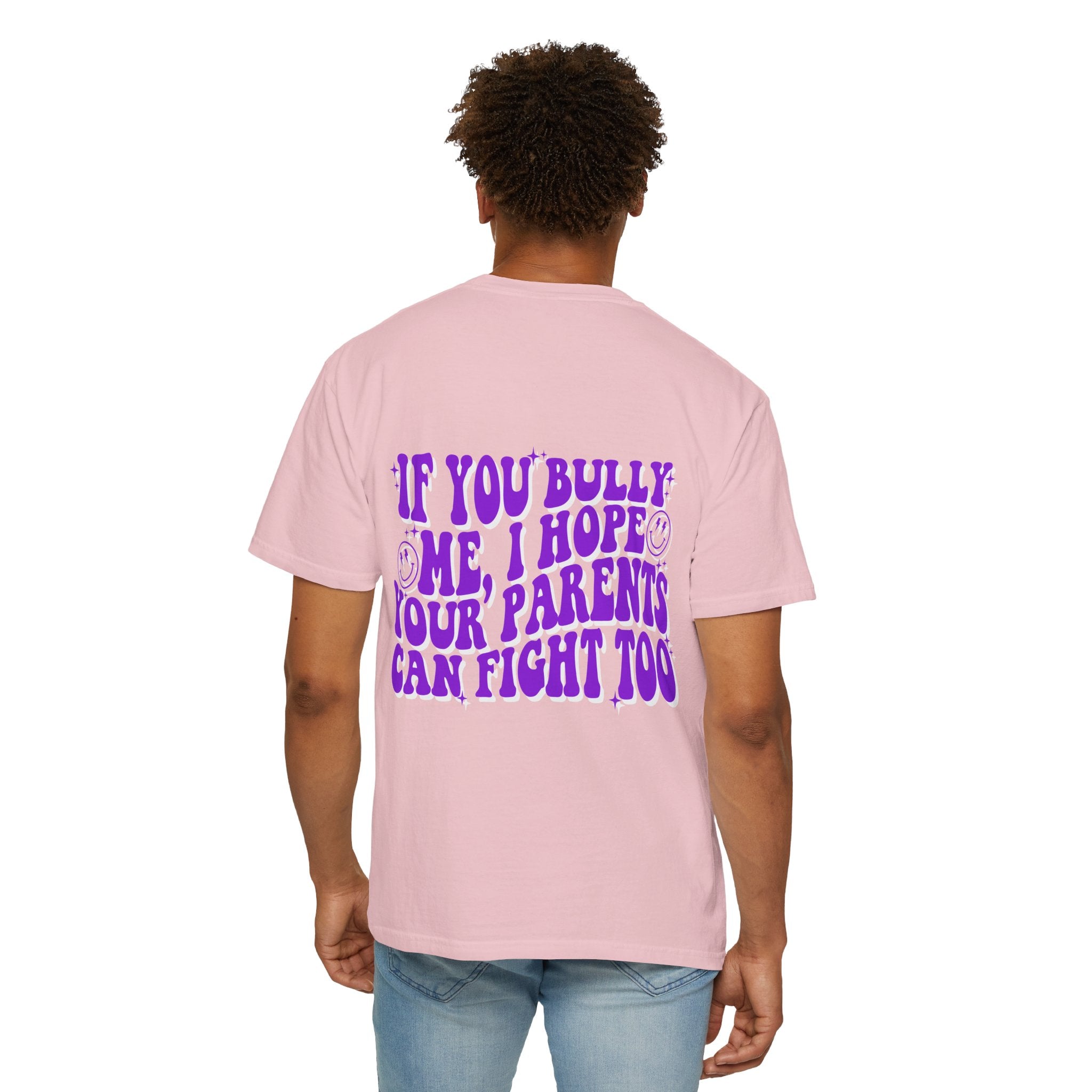 "If You Bully Me..." Drippy Smile Graphic Tee