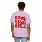 Good Vibes Only-Retro Smile Tee