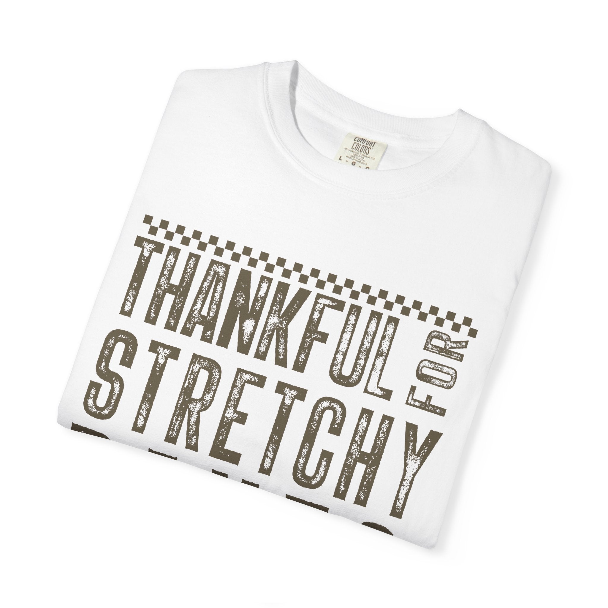 Thankful for Stretchy Pants-Funny T-Shirt