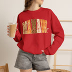 Mamaw Patchwork Crewneck Sweatshirt