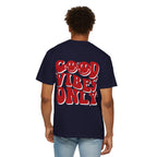 Good Vibes Only-Retro Smile Tee