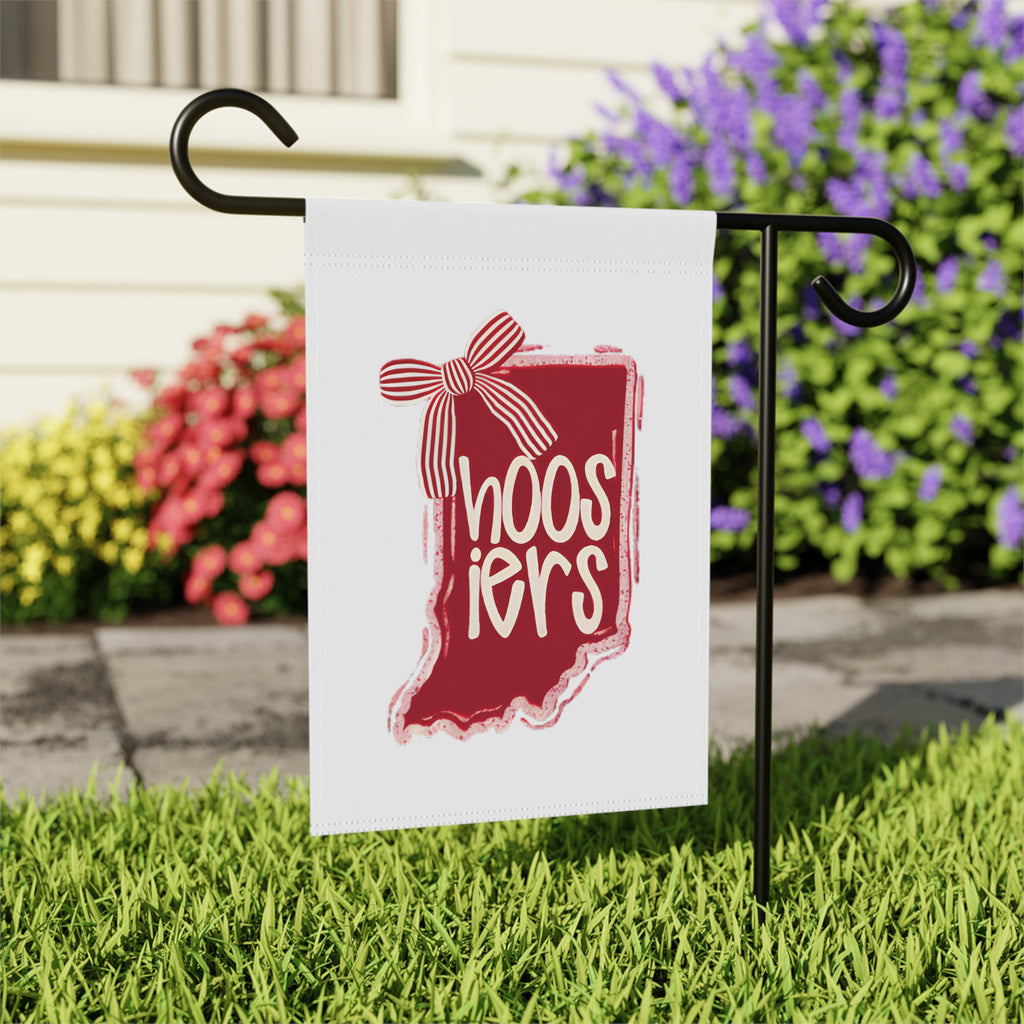 Indiana 'Hoosiers' with Bow Garden Flag