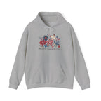 Floral Friend 4th of July Hoodie