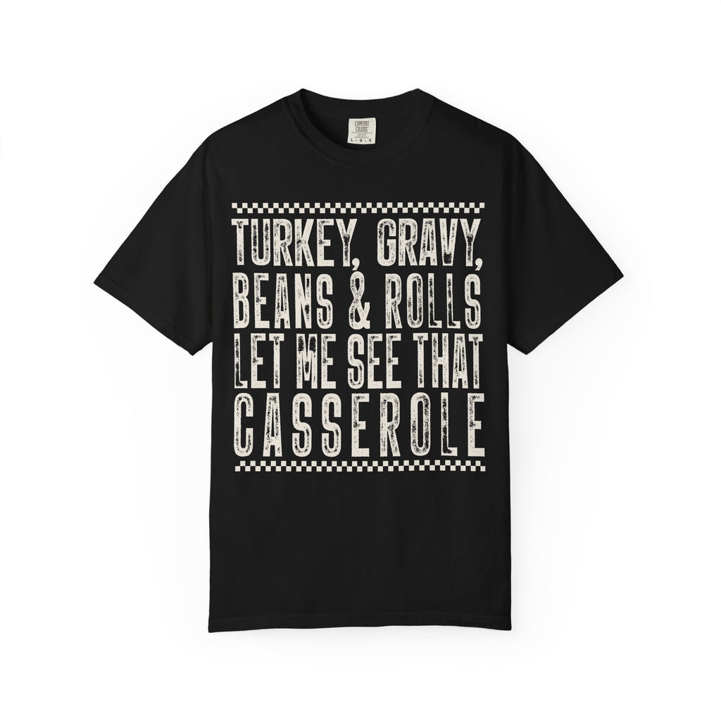 Thanksgiving Casserole Graphic T-Shirt