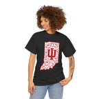 Indiana Floral State Tee