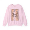 Fall Vibes Striped Crewneck Sweatshirt
