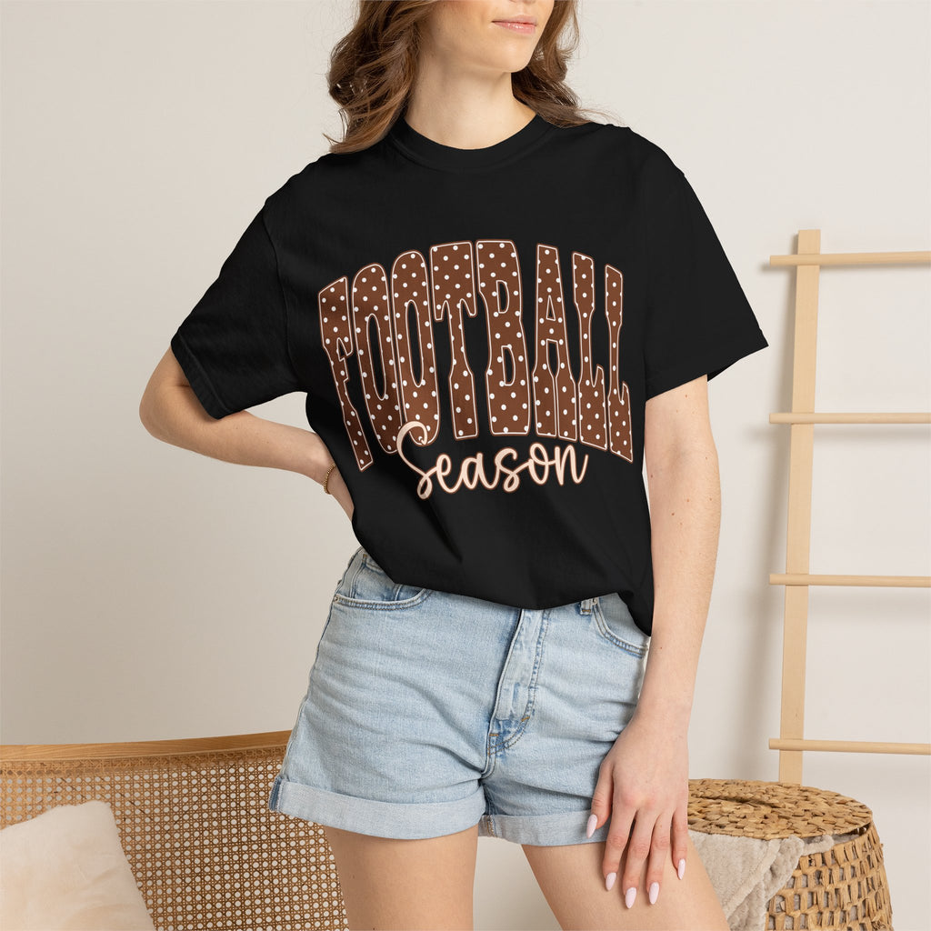 Football Season Polka Dot T-Shirt