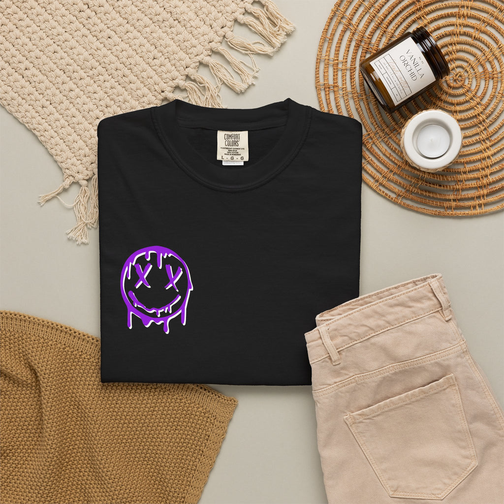 "If You Bully Me..." Drippy Smile Graphic Tee