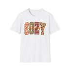 Plaid & Leopard Fall Graphic T-Shirt