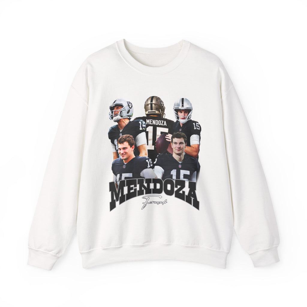 Mendoza Football Collage Crewneck