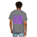 "If You Bully Me..." Drippy Smile Graphic Tee