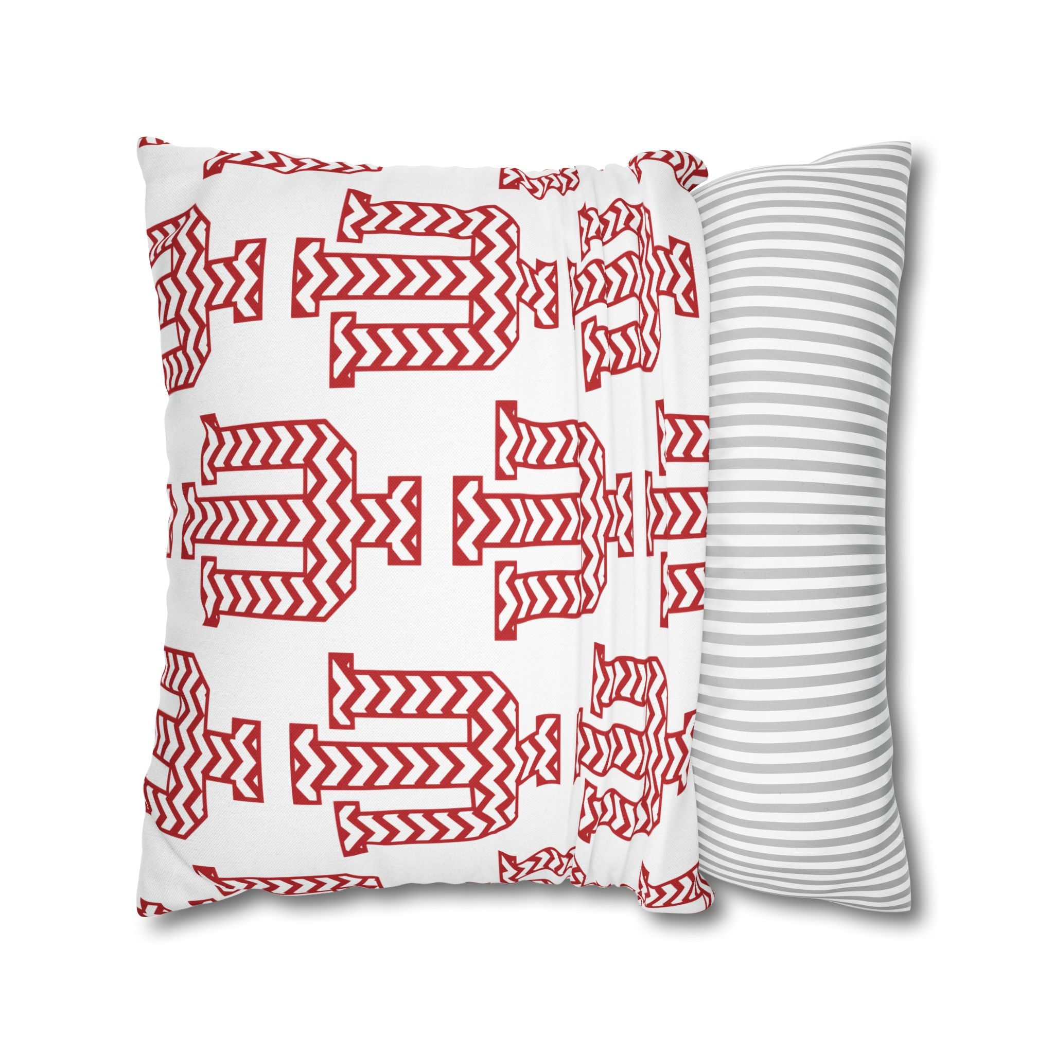 IU Chevron White Pillowcase