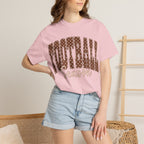 Football Season Retro Polka Dot Graphic T-Shirt