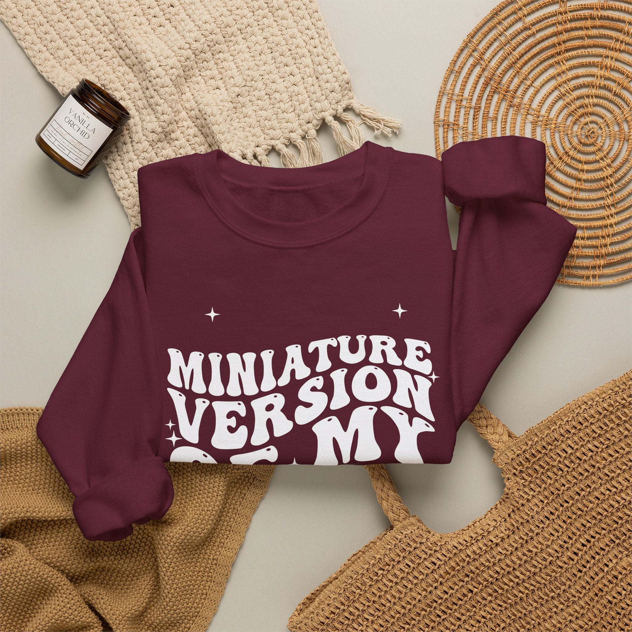 Miniature Version of My Mom- Unisex Crewneck