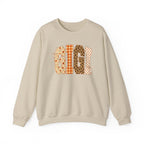 Gigi Patchwork Crewneck Sweatshirt
