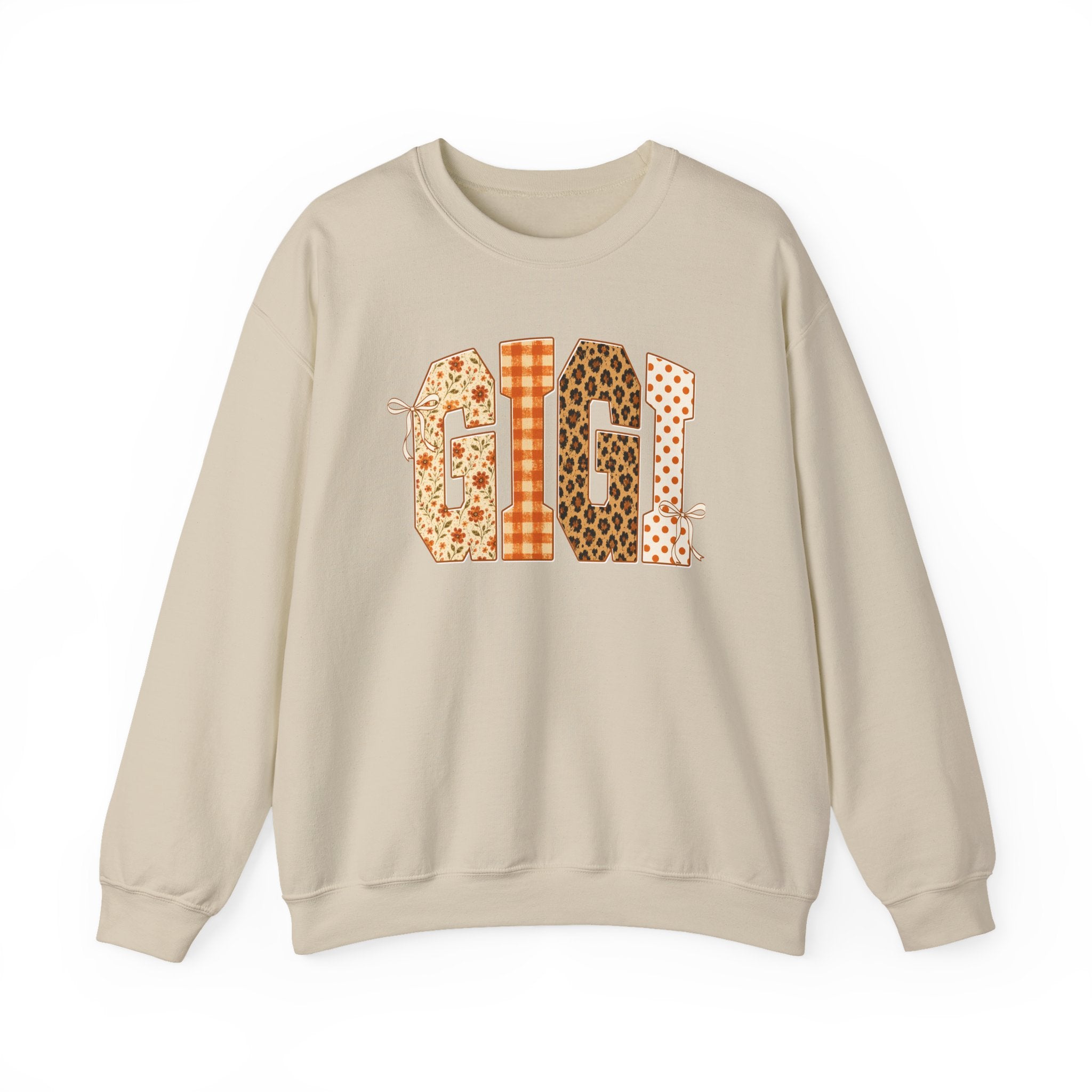 Gigi Patchwork Crewneck Sweatshirt