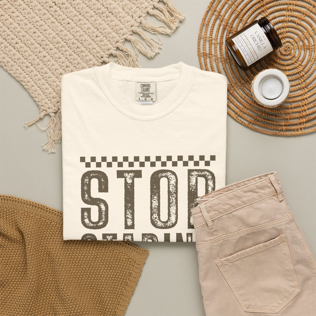Stop Staring At My Jam Funny T-Shirt