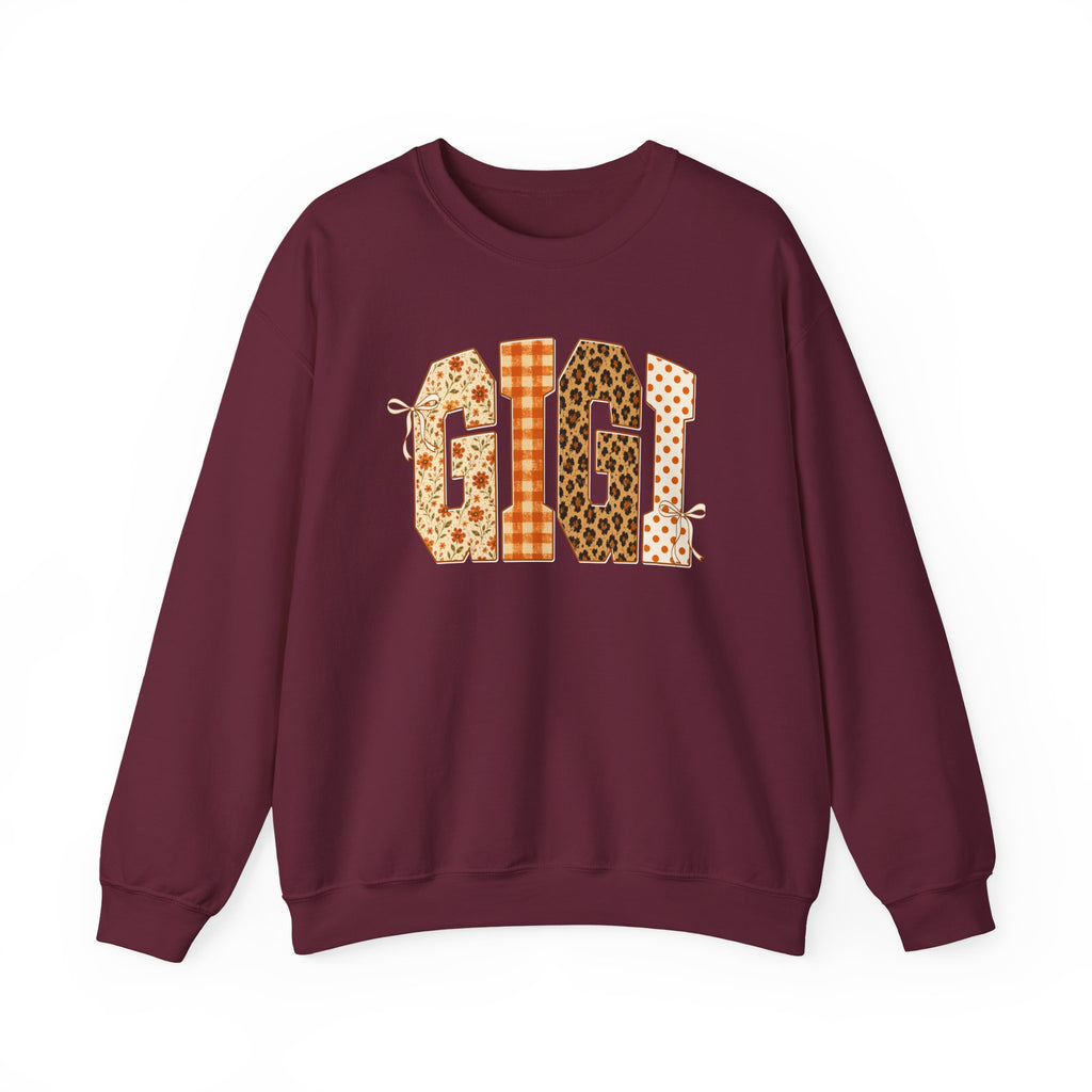 Gigi Patchwork Crewneck Sweatshirt