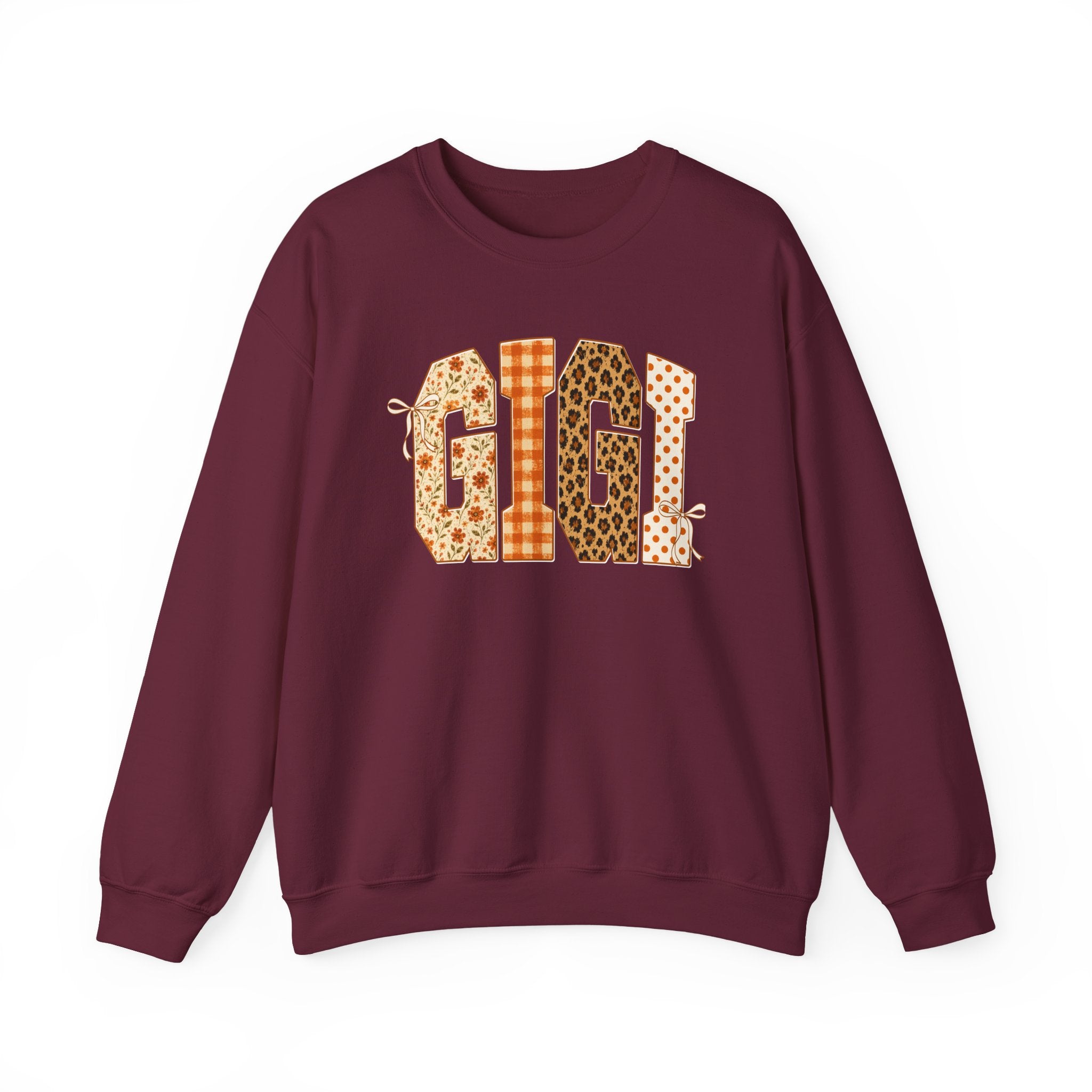 Gigi Patchwork Crewneck Sweatshirt