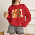 Gigi Patchwork Crewneck Sweatshirt
