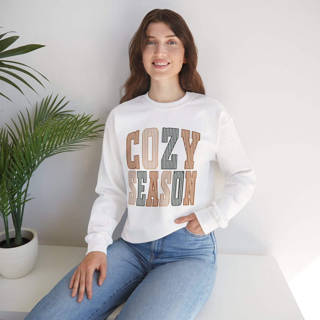 COZY SEASON -Unisex Heavy Blend™ Crewneck Sweatshirt