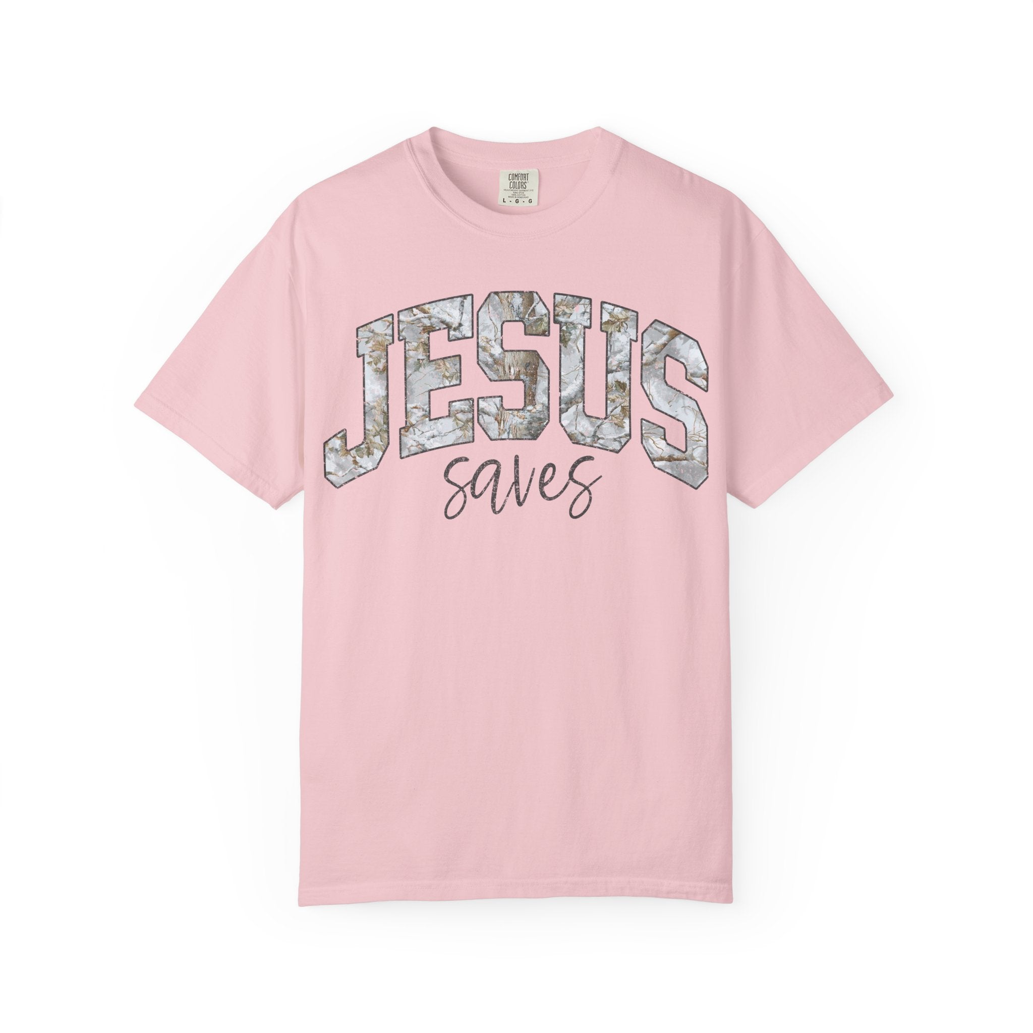 Jesus Saves CAMO T-Shirt