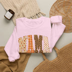 Mama Patchwork Crewneck Sweatshirt