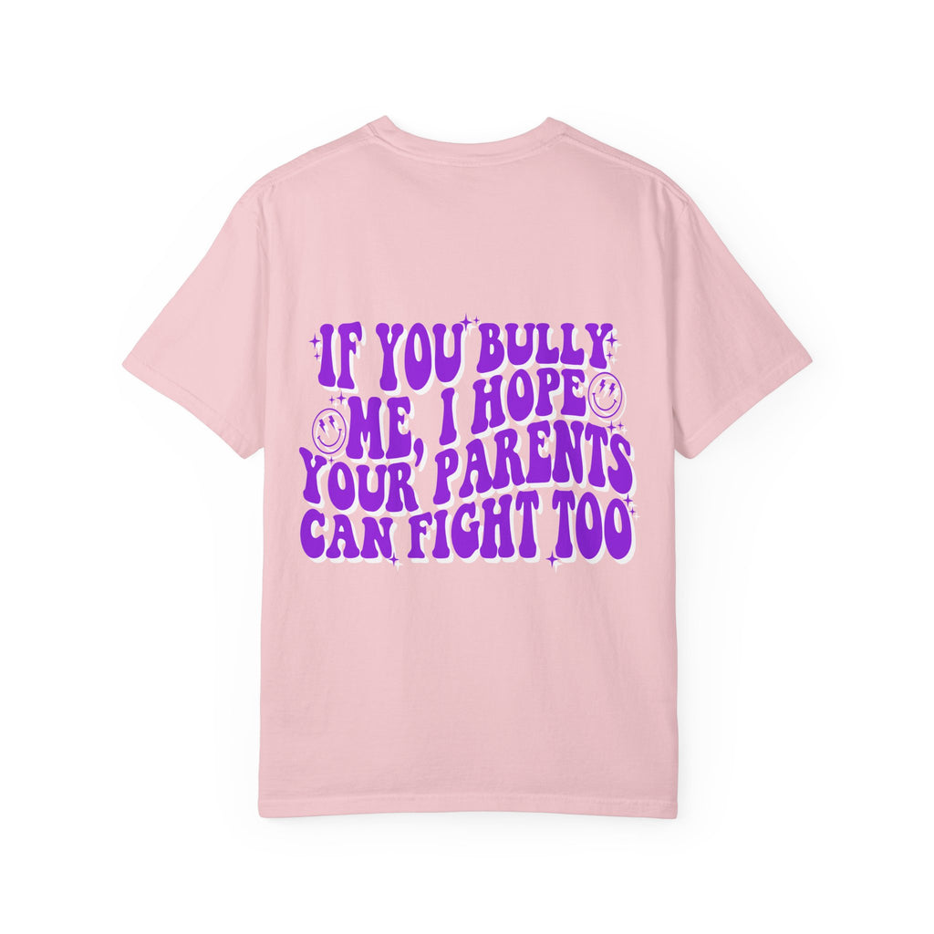 "If You Bully Me..." Drippy Smile Graphic Tee