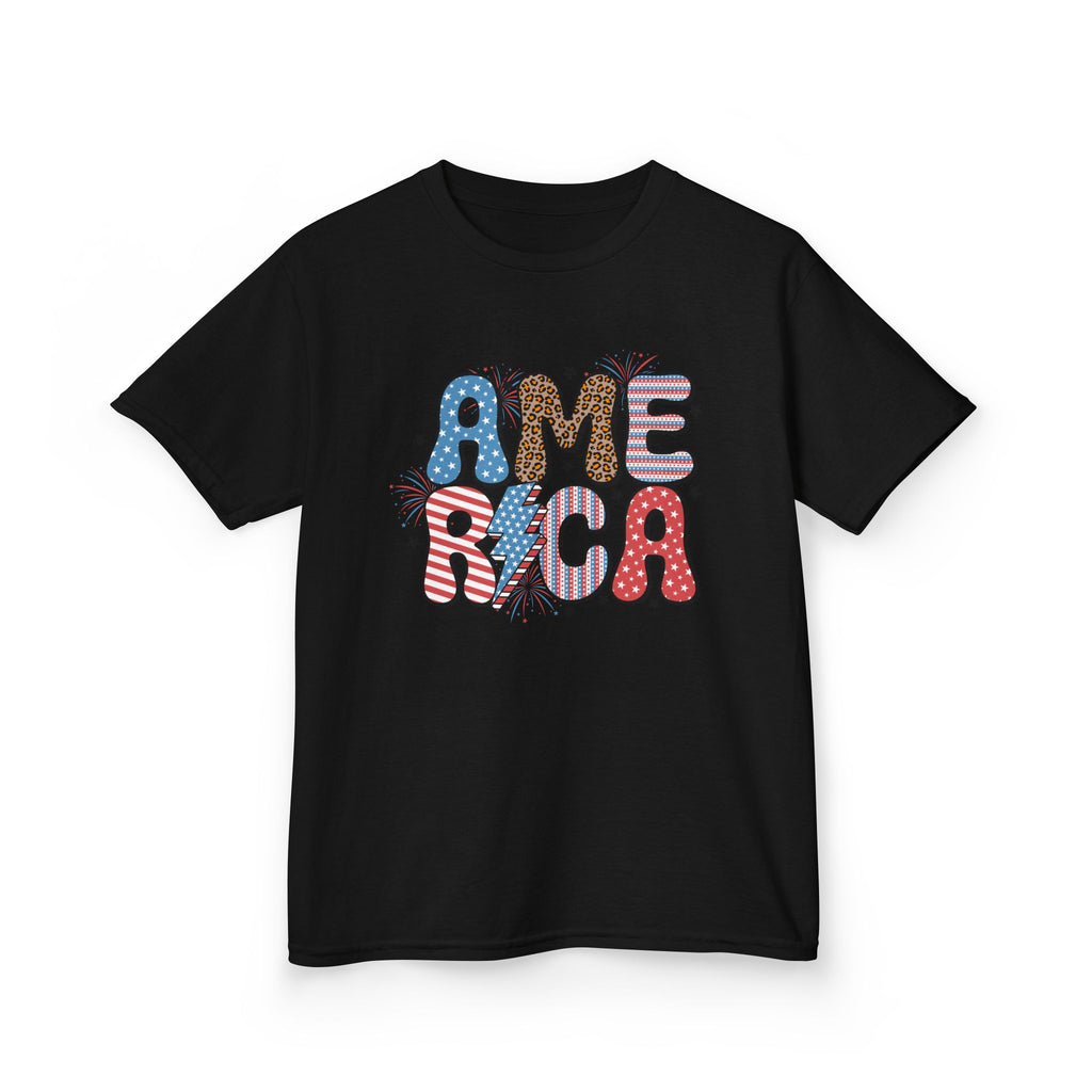 Kids 'America' Patriotic Tee