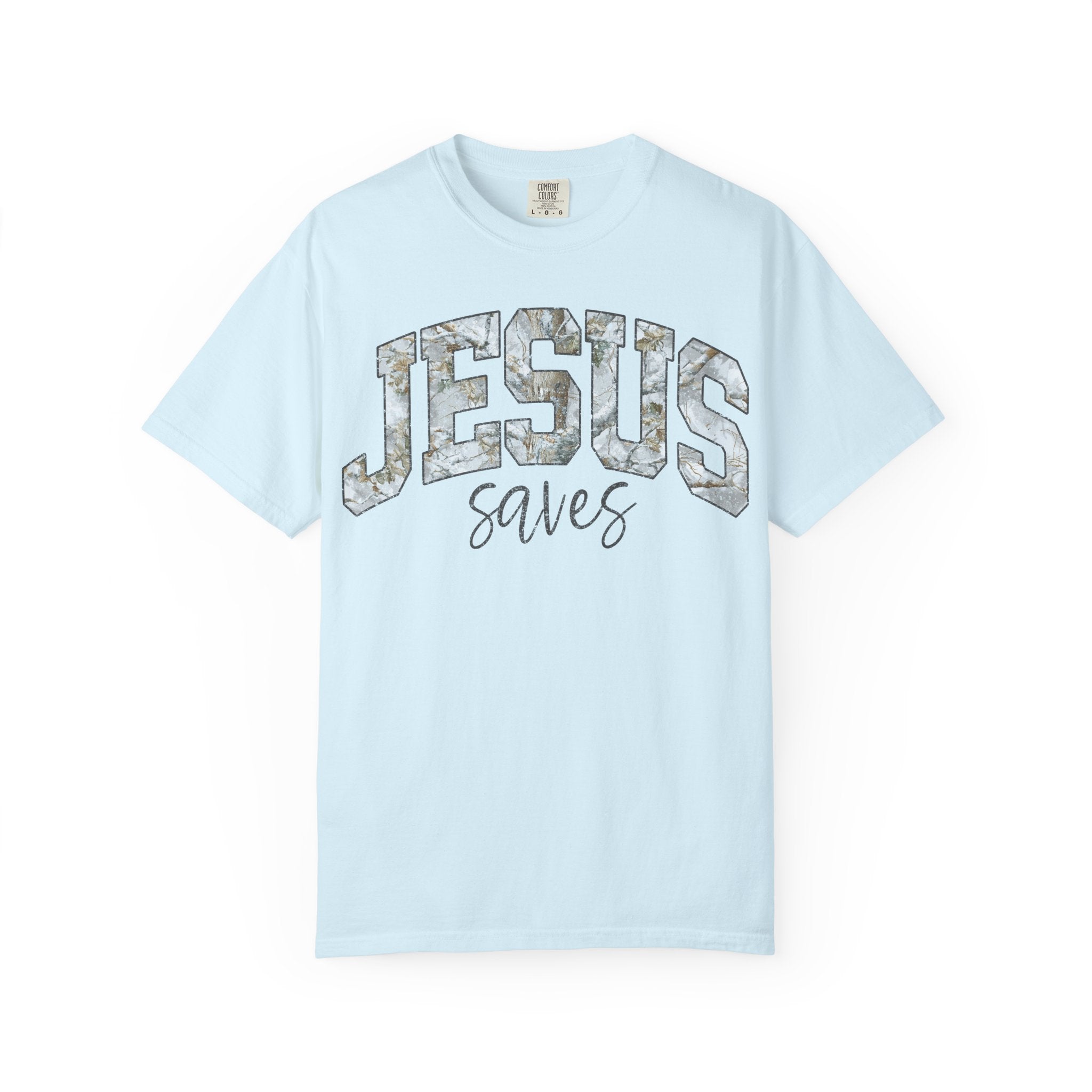 Jesus Saves CAMO T-Shirt
