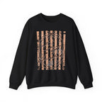 Cozy Season Striped Crewneck Sweatshirt
