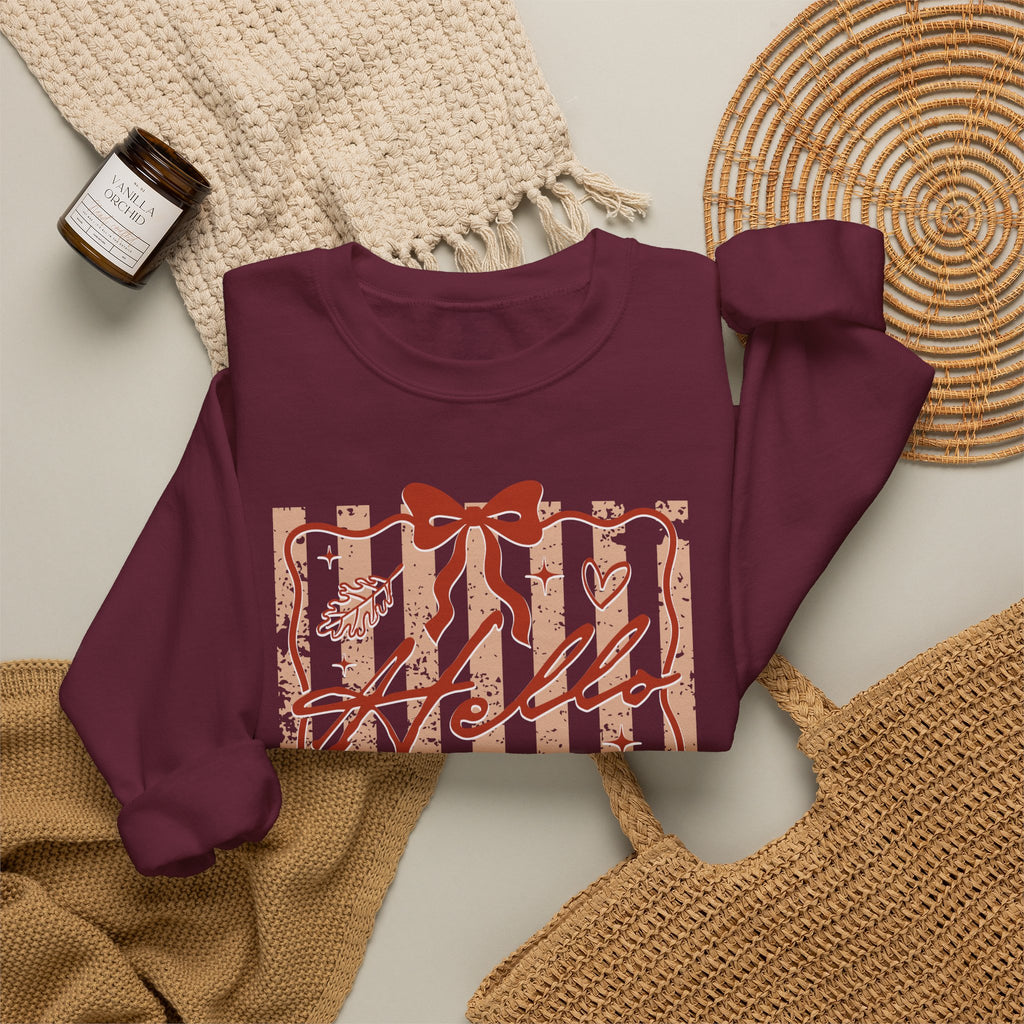 Hello Fall Crewneck Sweatshirt