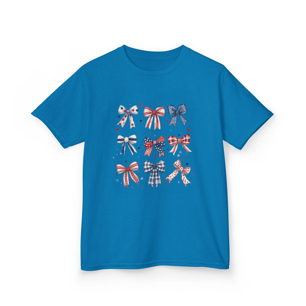 Kids Patriotic Bow Tee