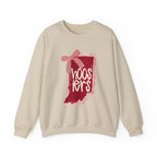 Hoosiers Indiana State Crewneck