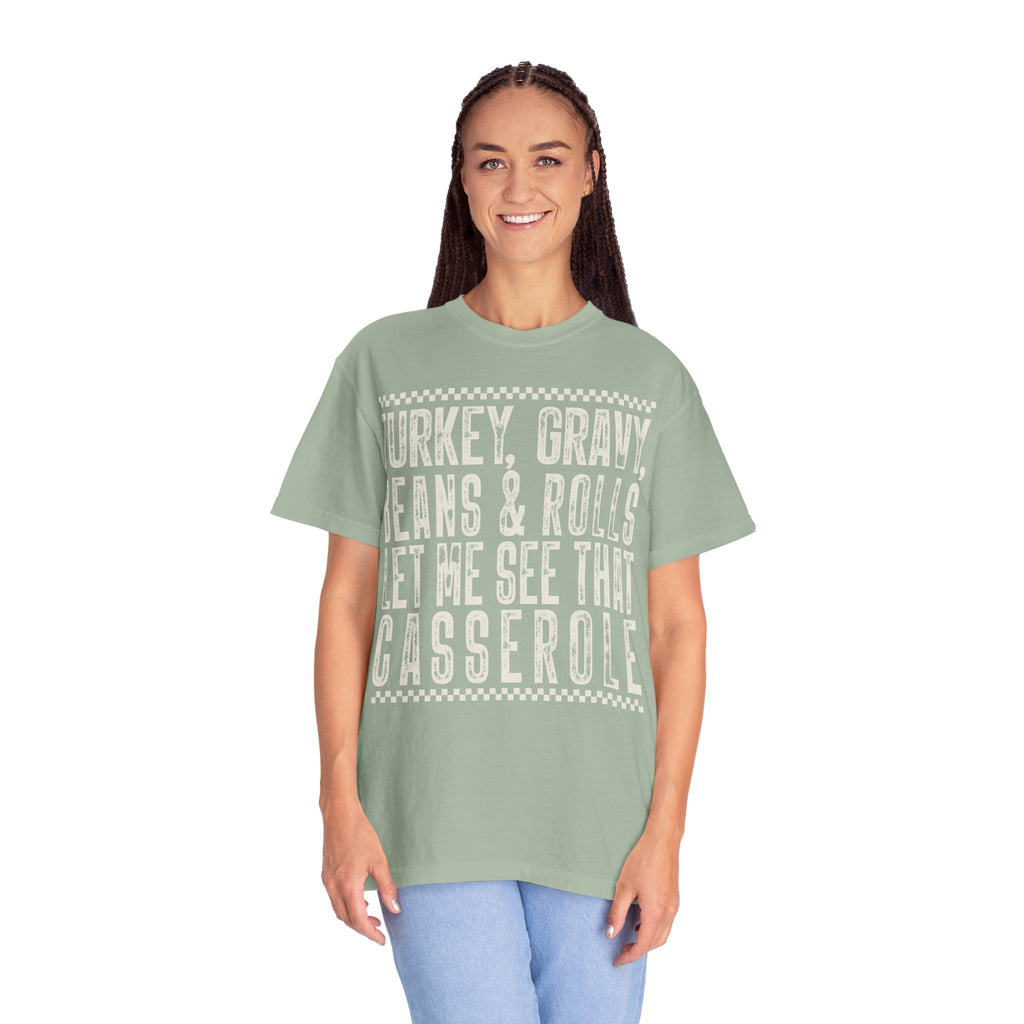 Thanksgiving Casserole Graphic T-Shirt
