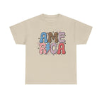 America Patriotic Graphic Tee