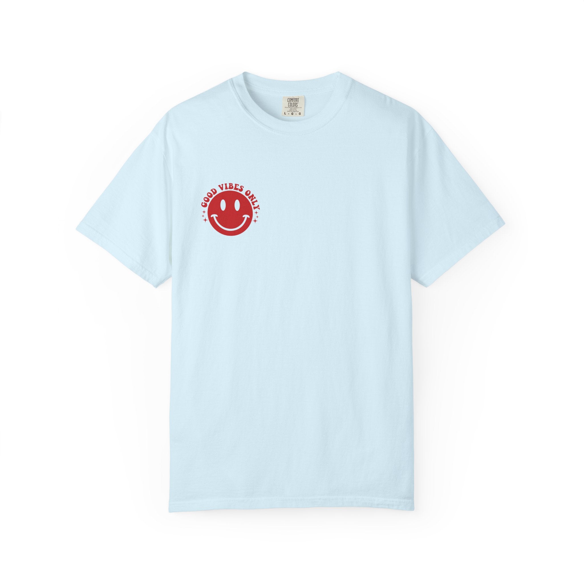 Good Vibes Only-Retro Smile Tee