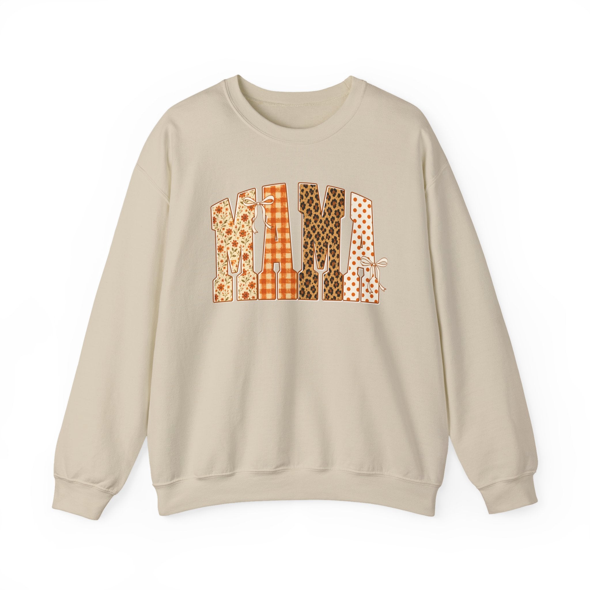 Mama Patchwork Crewneck Sweatshirt