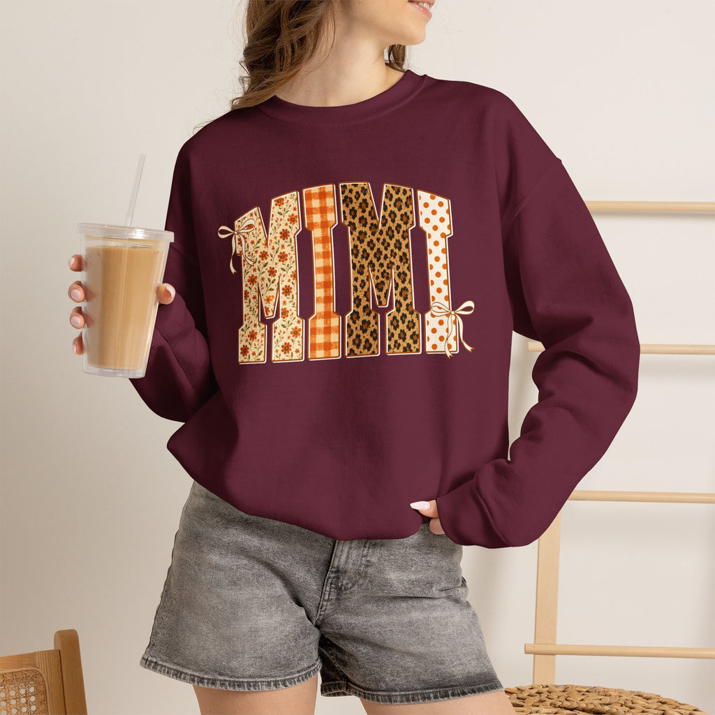 Mimi Patchwork Crewneck Sweatshirt