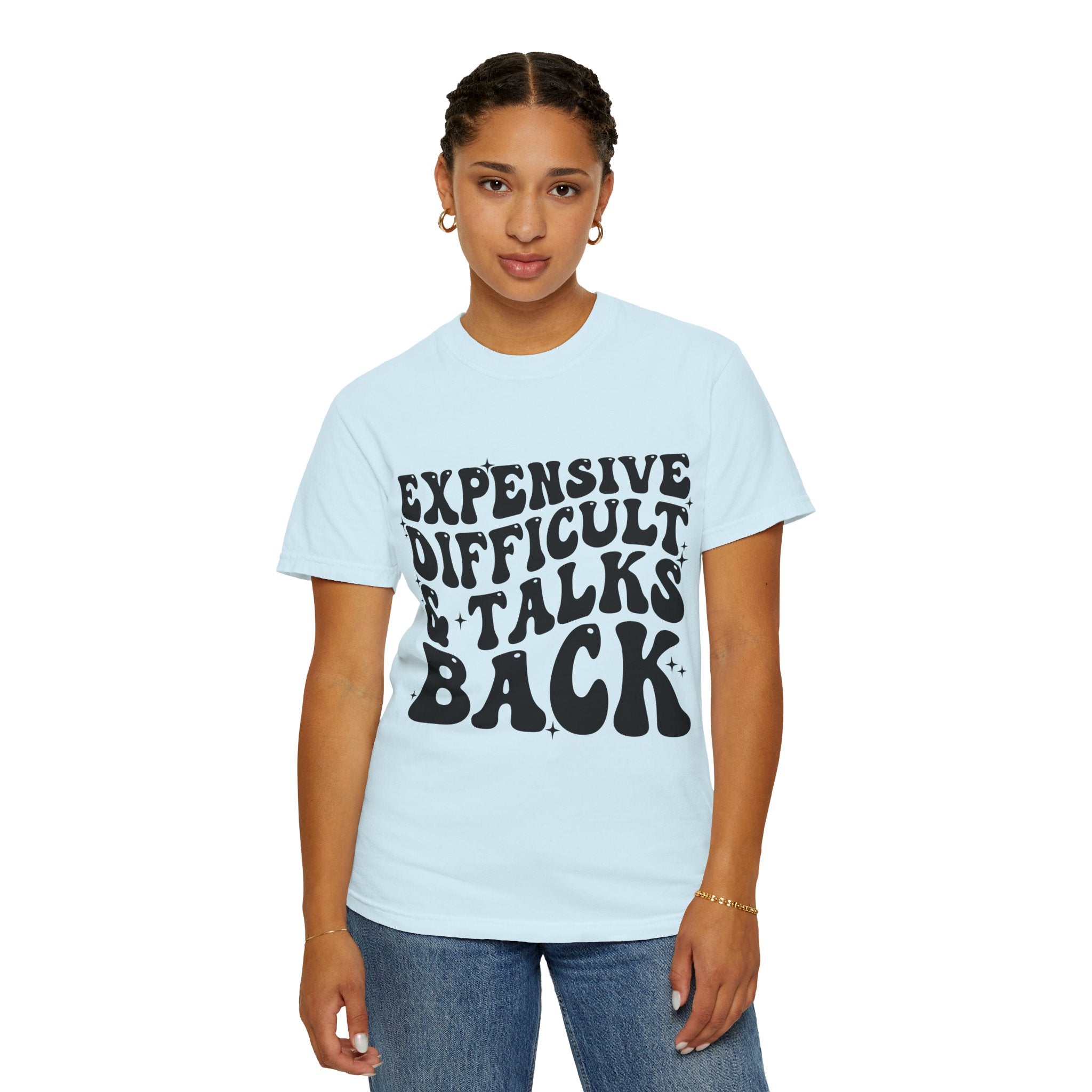 "Expensive, Difficult & Talks Back" Retro Tee