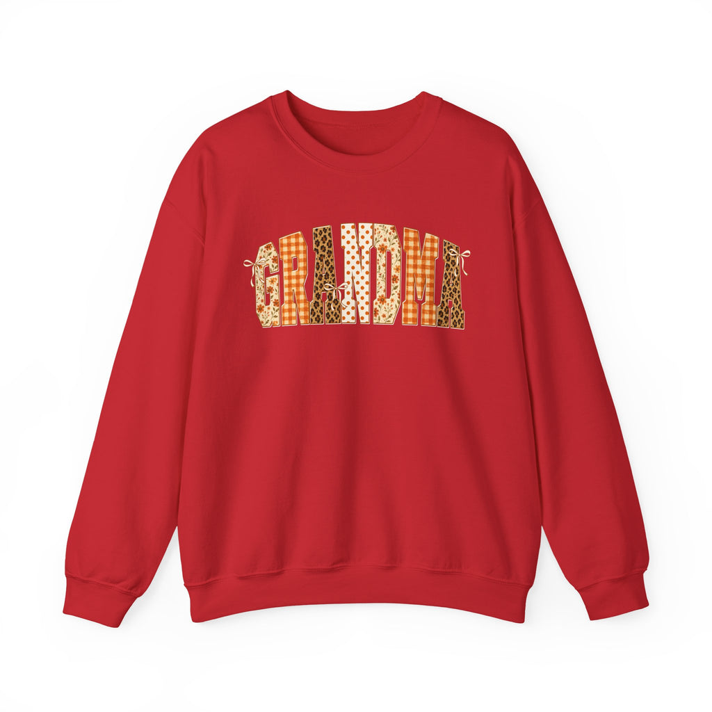 Grandma Patchwork Crewneck Sweatshirt
