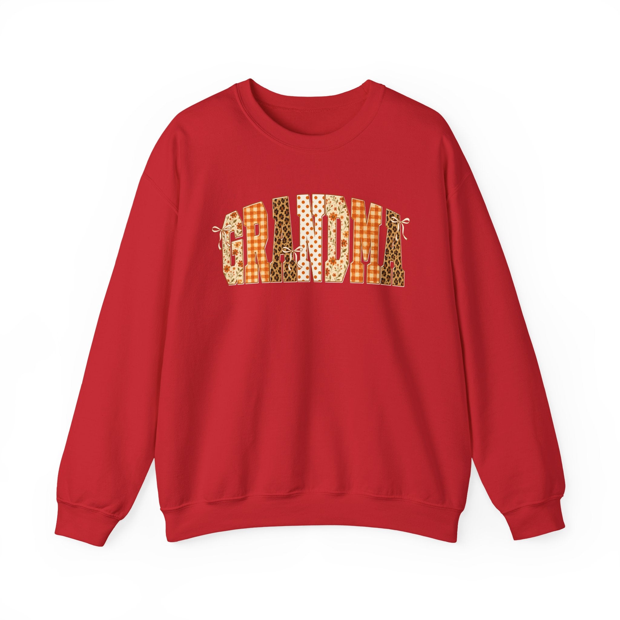 Grandma Patchwork Crewneck Sweatshirt