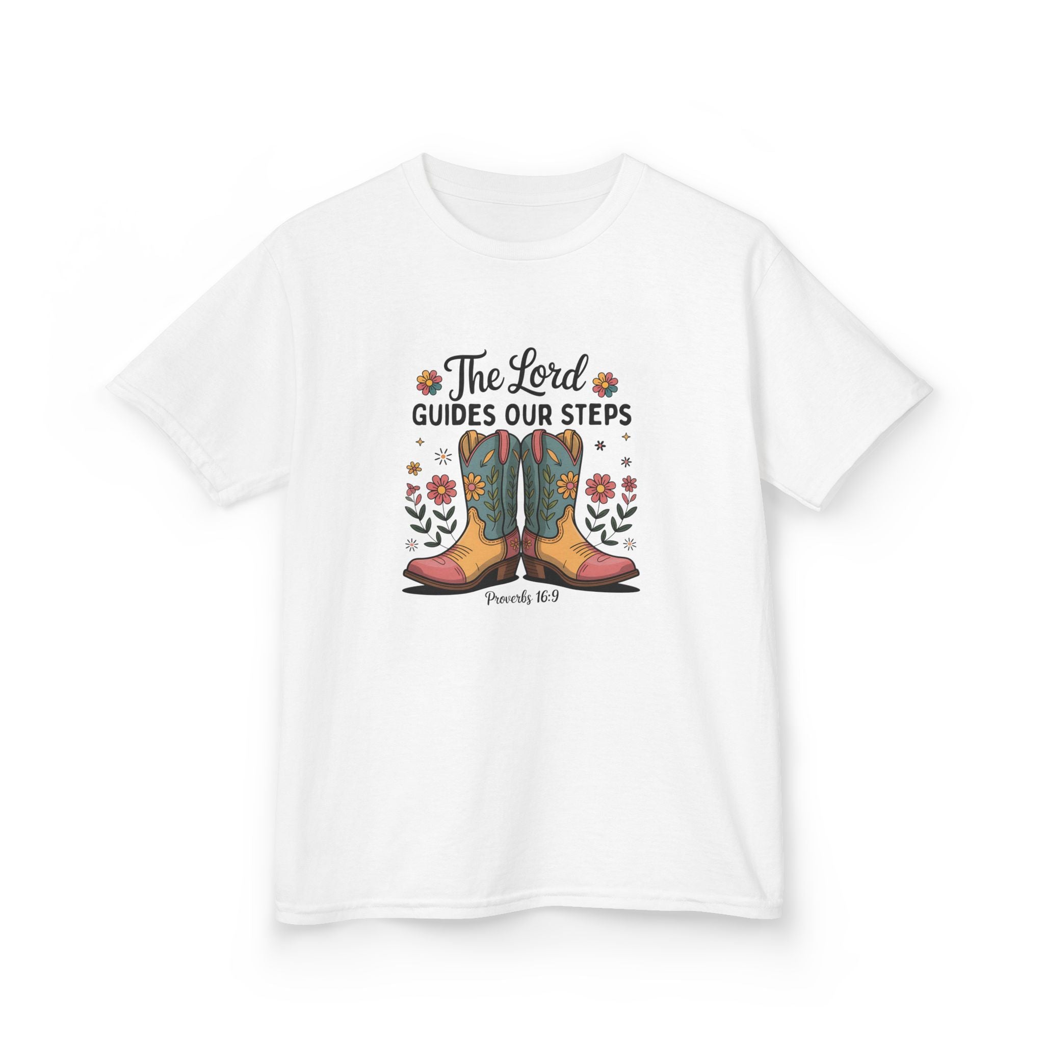 Kids “The Lord Guides Our Steps” Tee