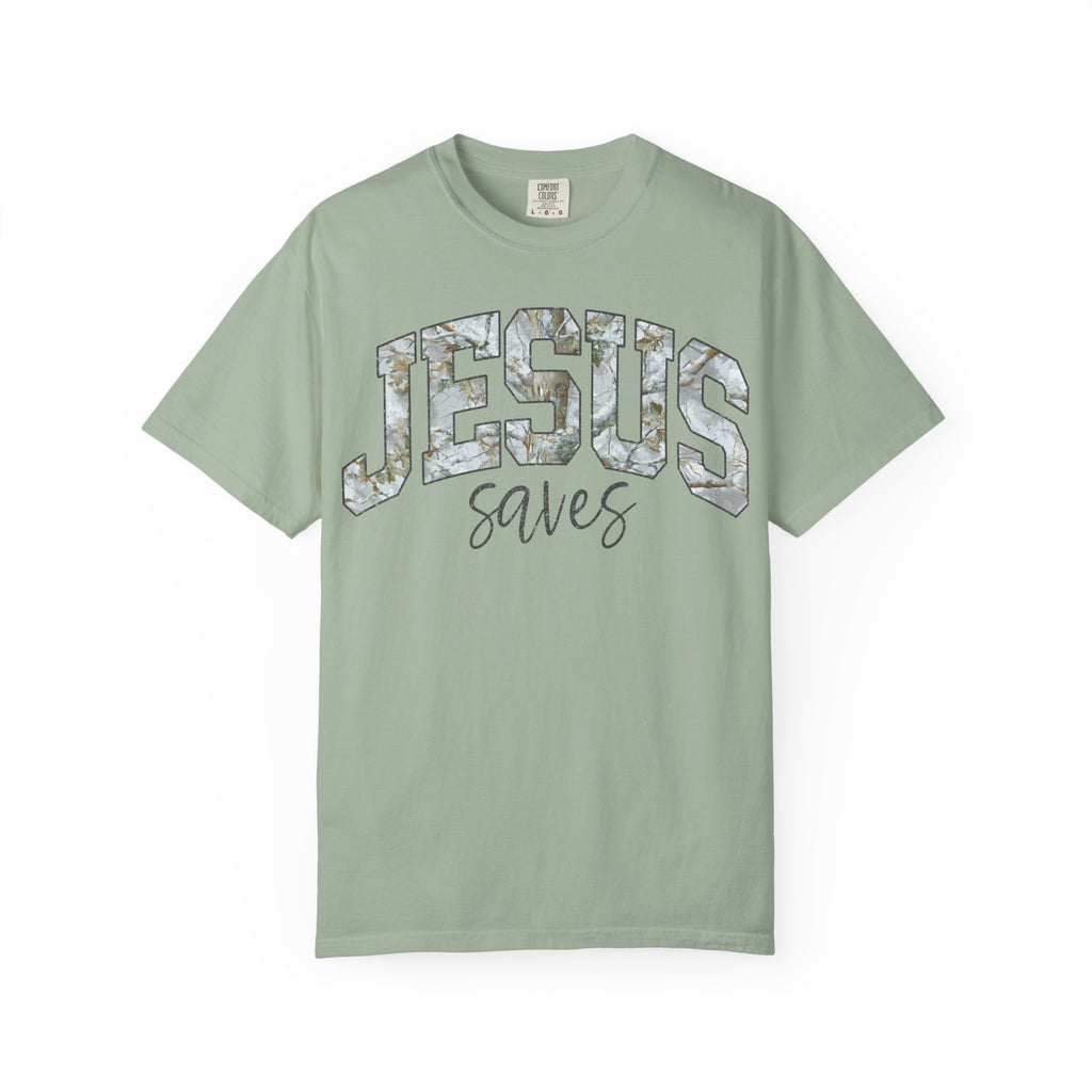 Jesus Saves CAMO T-Shirt