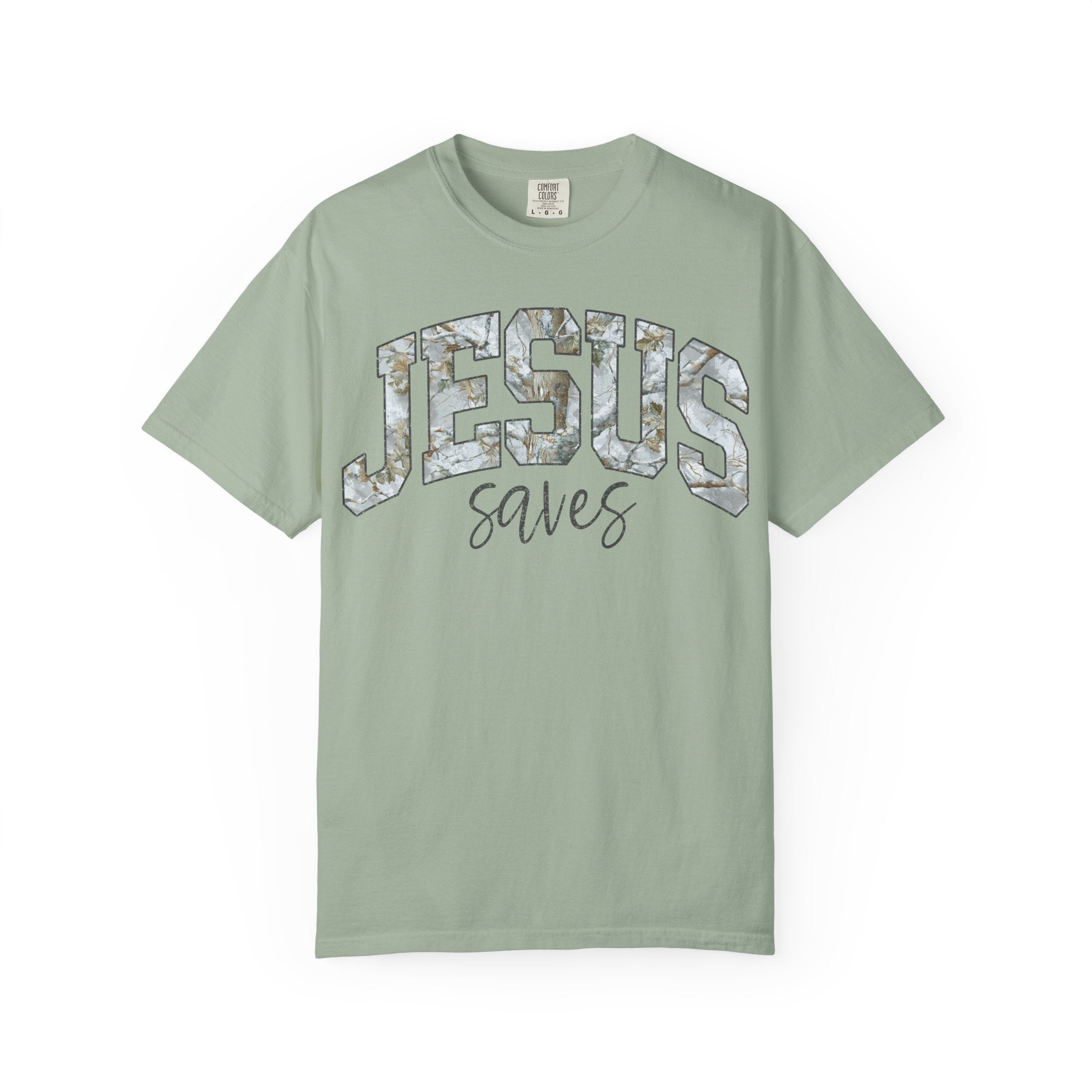Jesus Saves CAMO T-Shirt