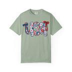 USA Floral Graphic T-Shirt
