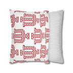 IU Chevron White Pillowcase