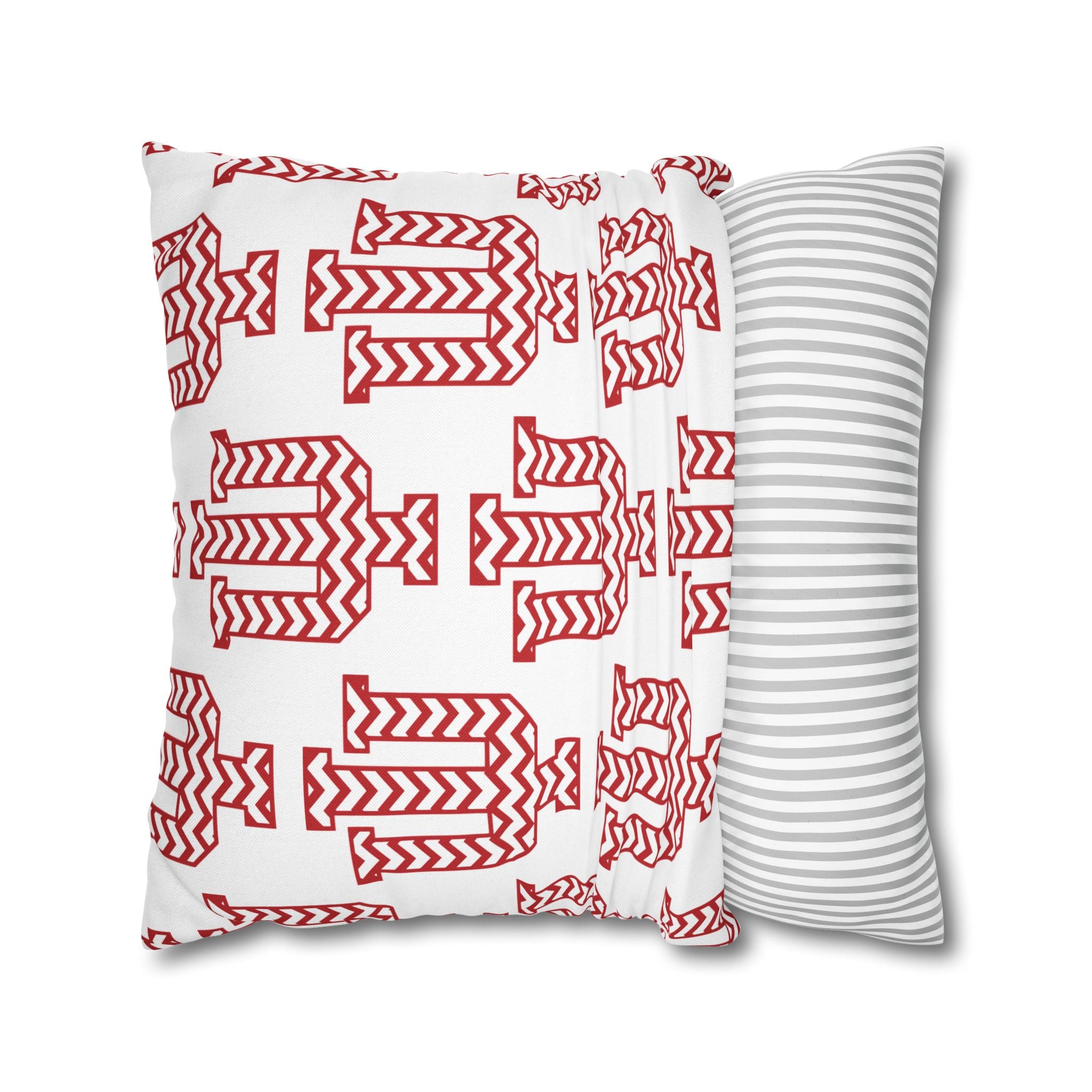 IU Chevron White Pillowcase