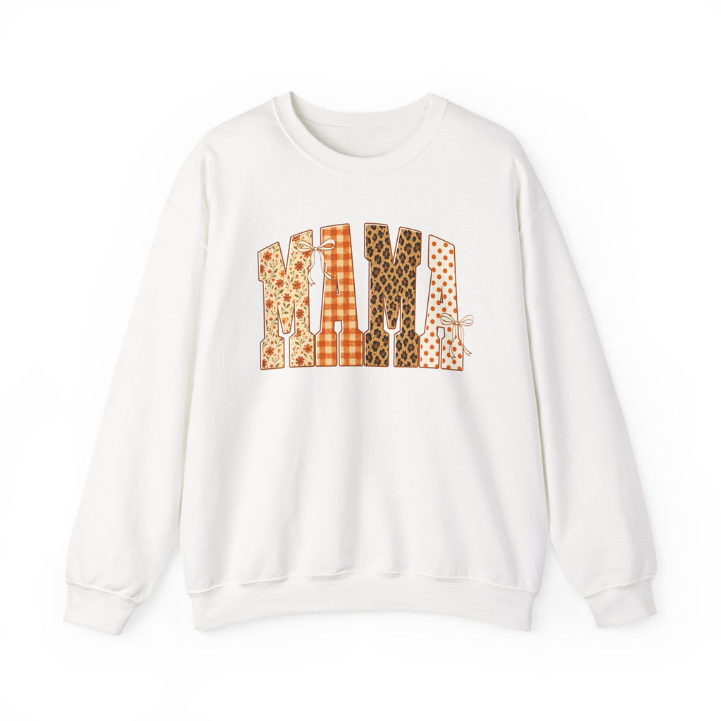Mama Patchwork Crewneck Sweatshirt